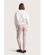 Magic stretch trousers with slits