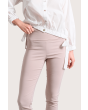 Magic stretch trousers with slits