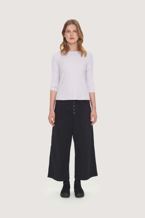 Globe rib blouse