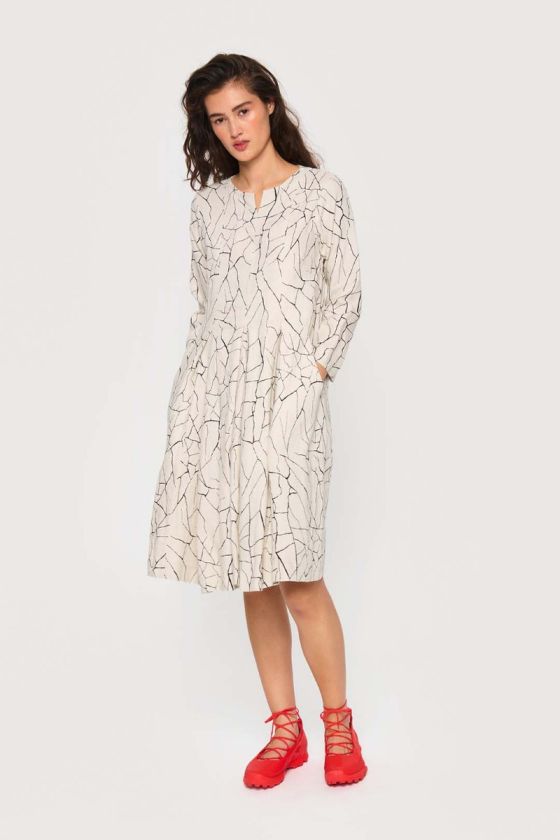 Craquelure dress