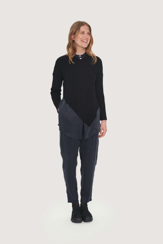 Kanso asymetrical blouse