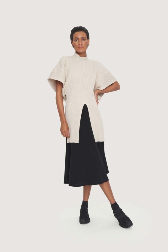 Nami crepe skirt