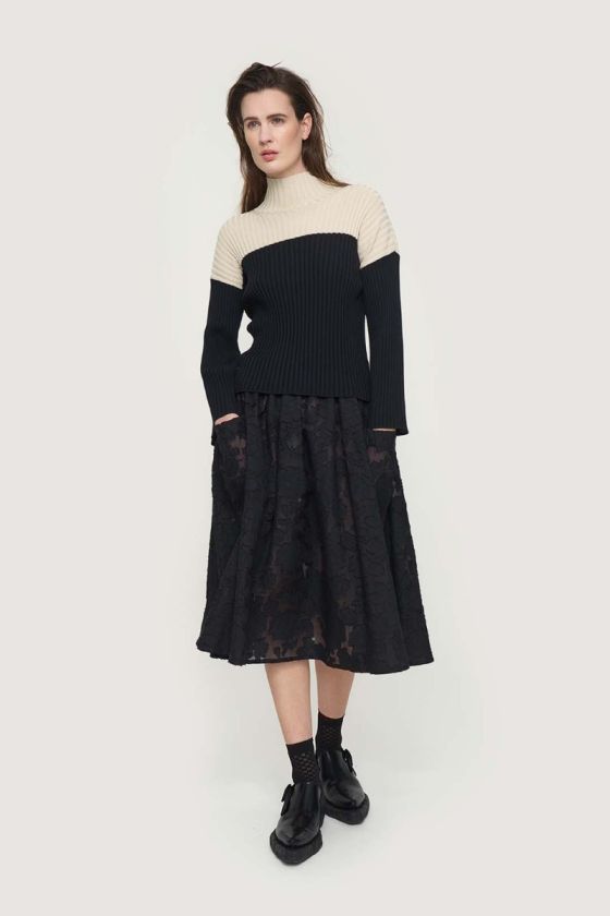Fil coupé skirt
