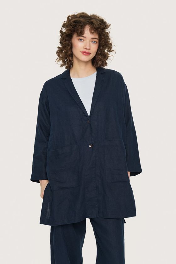 Lazy linen jacket
