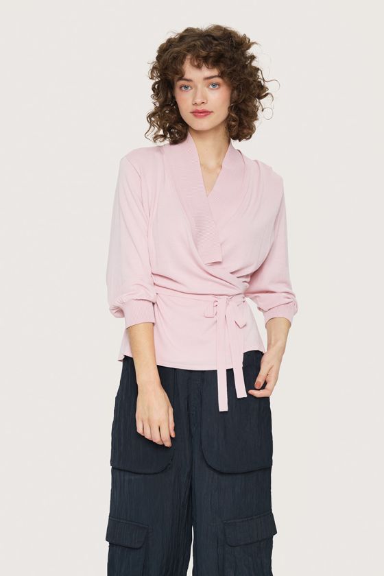 Bloom wrap blouse