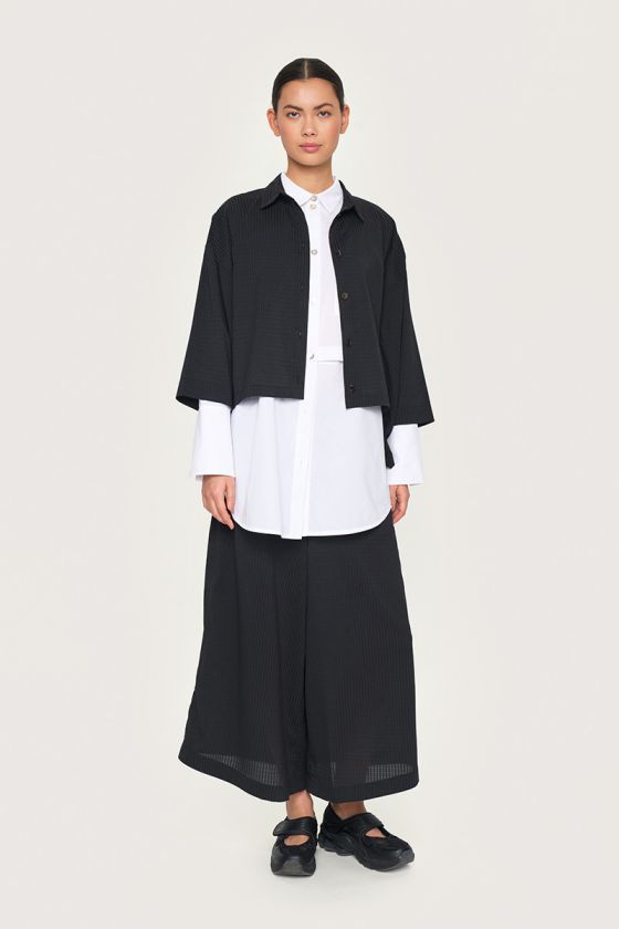 Seersucker trousers