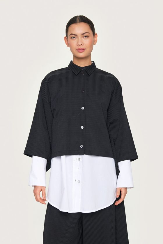 Seersucker shirt