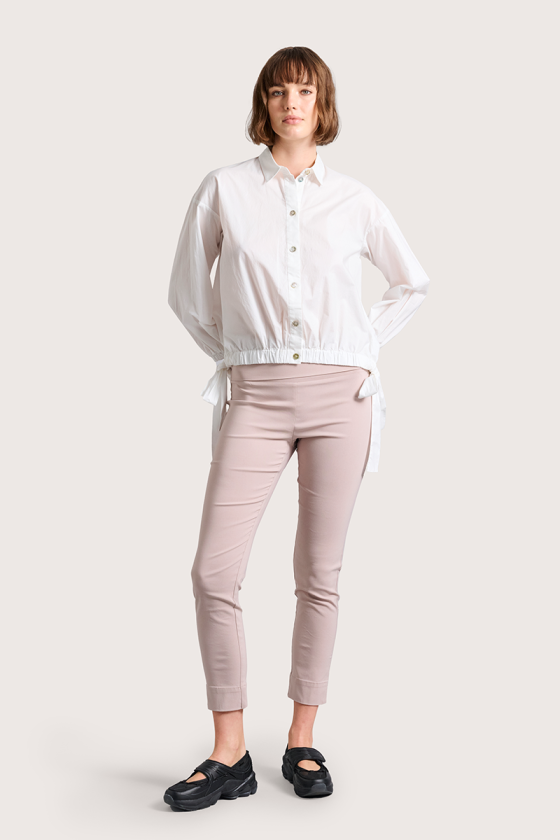 Magic stretch trousers with slits