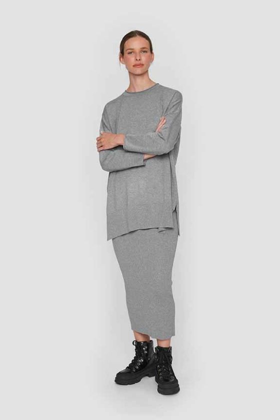 Saku knit skirt