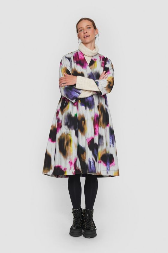 Nightbloom & flower daze FSC coat dress
