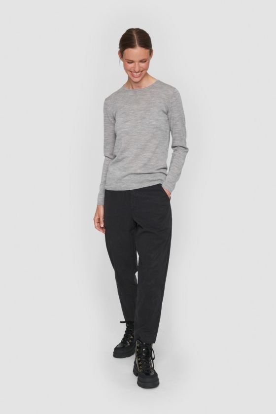 Peach stretch narrow pants