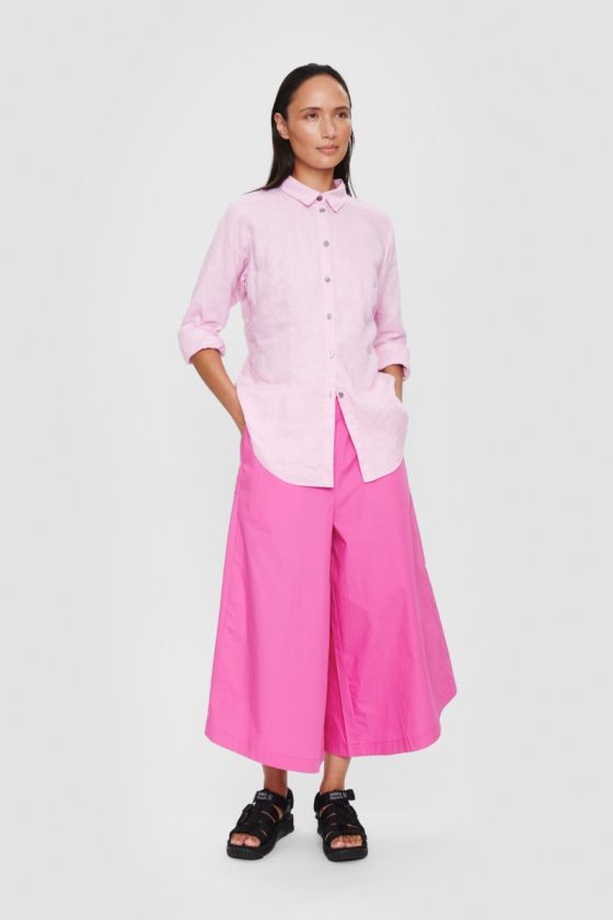 Paper poplin pants