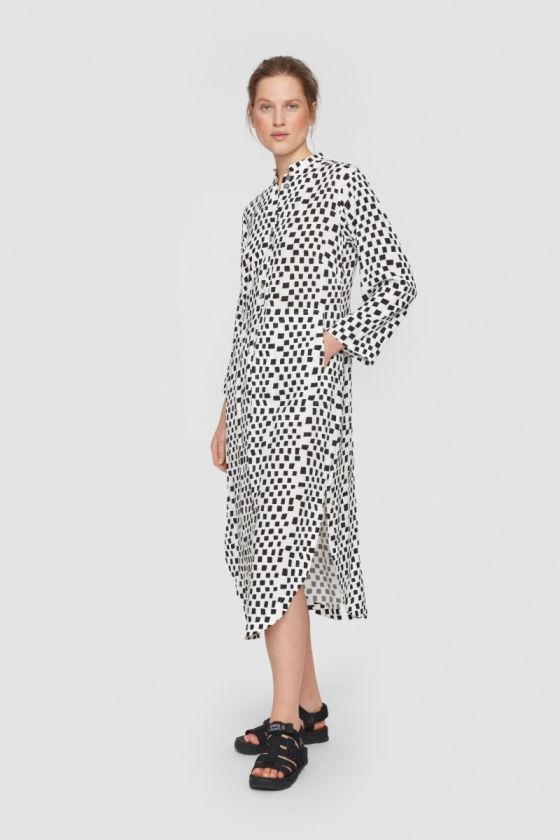 Colour dream & domino FSC dress with collar