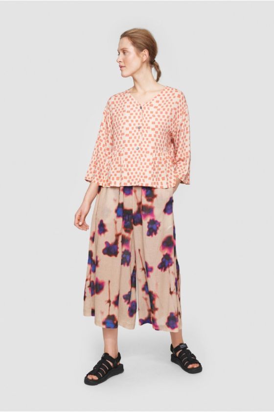 Colour dream & domino FSC blouse with buttons